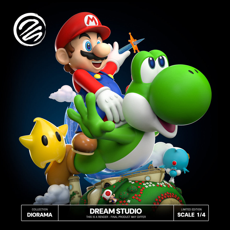 Super Mario - Super Mario Galaxy 2 | 1:4 Resin Statue | by Dream Studio