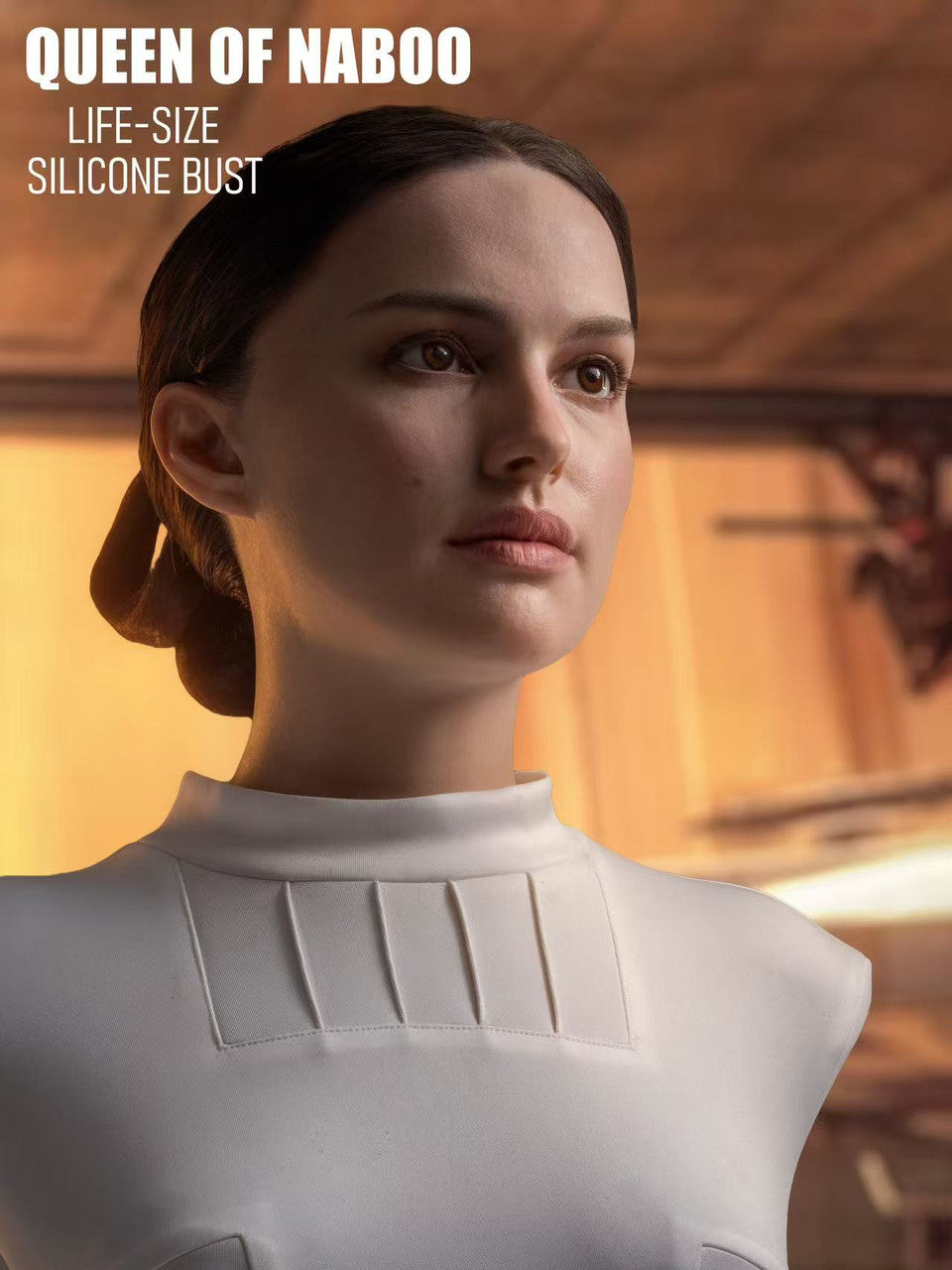 Star Wars - Queen of naboo | 1:1 Resin Statue | by C.R.C Atelier Studio