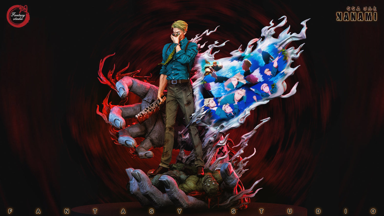 Jujutsu Kaisen - Nanami Kento | 1:6 Resin Statue | by Fantasy Studio