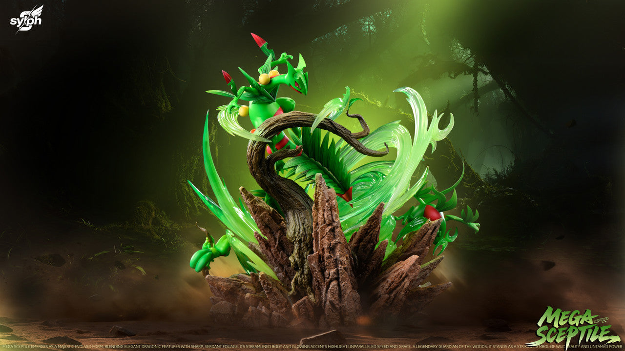 Pokémon - Mega Sceptile | 1:6 Resin Statue | by Sylph Studio