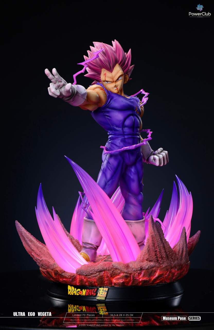 Dragon Ball - Ultra ego Vegeta & Majin Vegeta | 1:6 Resin Statue | by PowerClub Studio