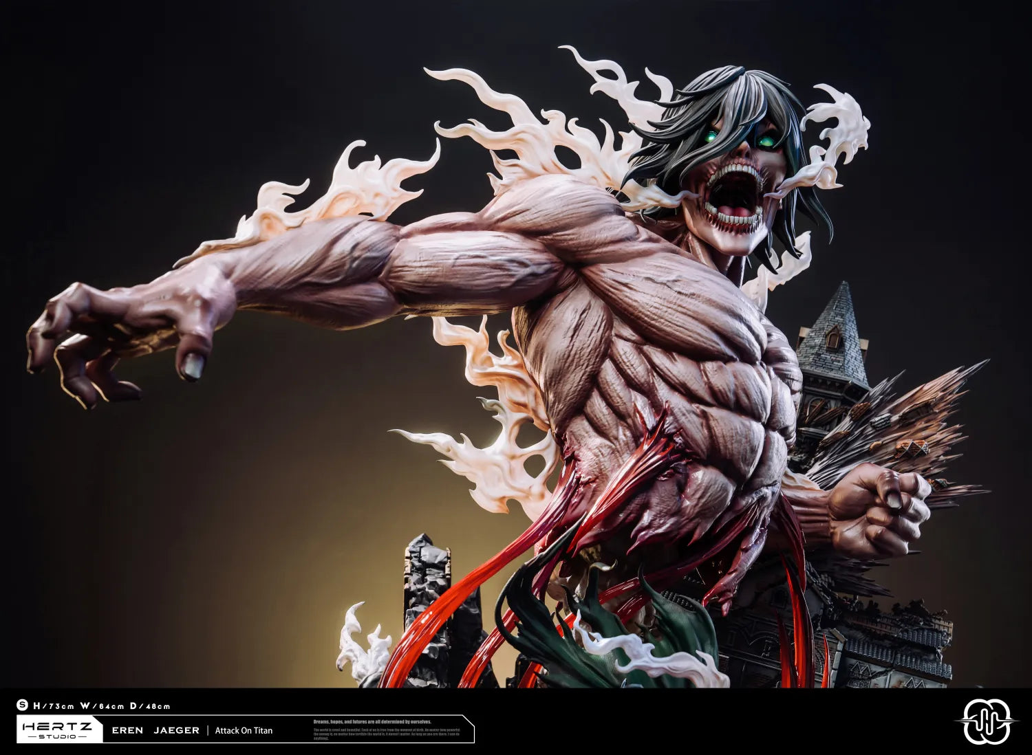 Attack on Titan - Eren Yeager | 1:6 Resin Statue | by Hertz Studio