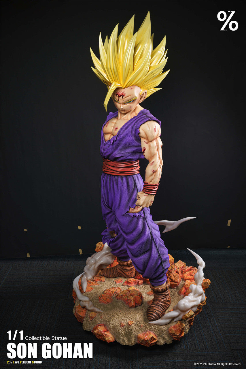 コミック・アニメ Dragon Ball Son Gohan Figure Approx 45cm Dragon Ball - Son Gohan | 1:1 Resin Statue | by 2% Studio