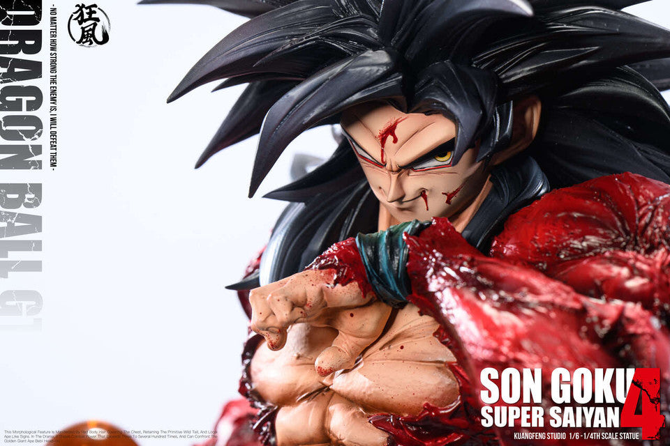 Dragon Ball - SS4 & SS5 Goku | 1:6/1:4 Resin Statue | by Kuang Feng Studio