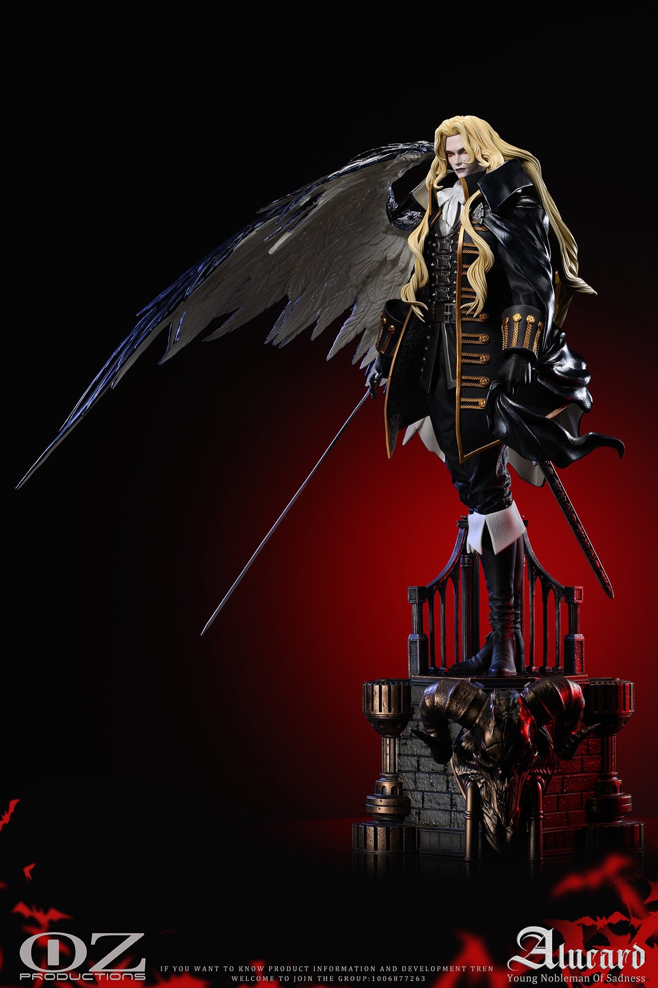 Castlevania - Alucard | 1:4 Resin Statue | von OZ Productions