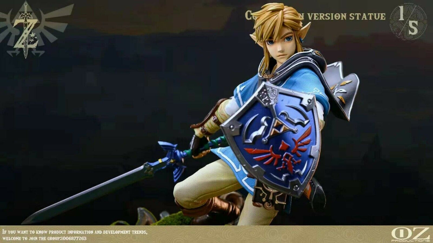 Legend of Zelda - Link | 1:5 Resin Statue | von OZ Productions Studio