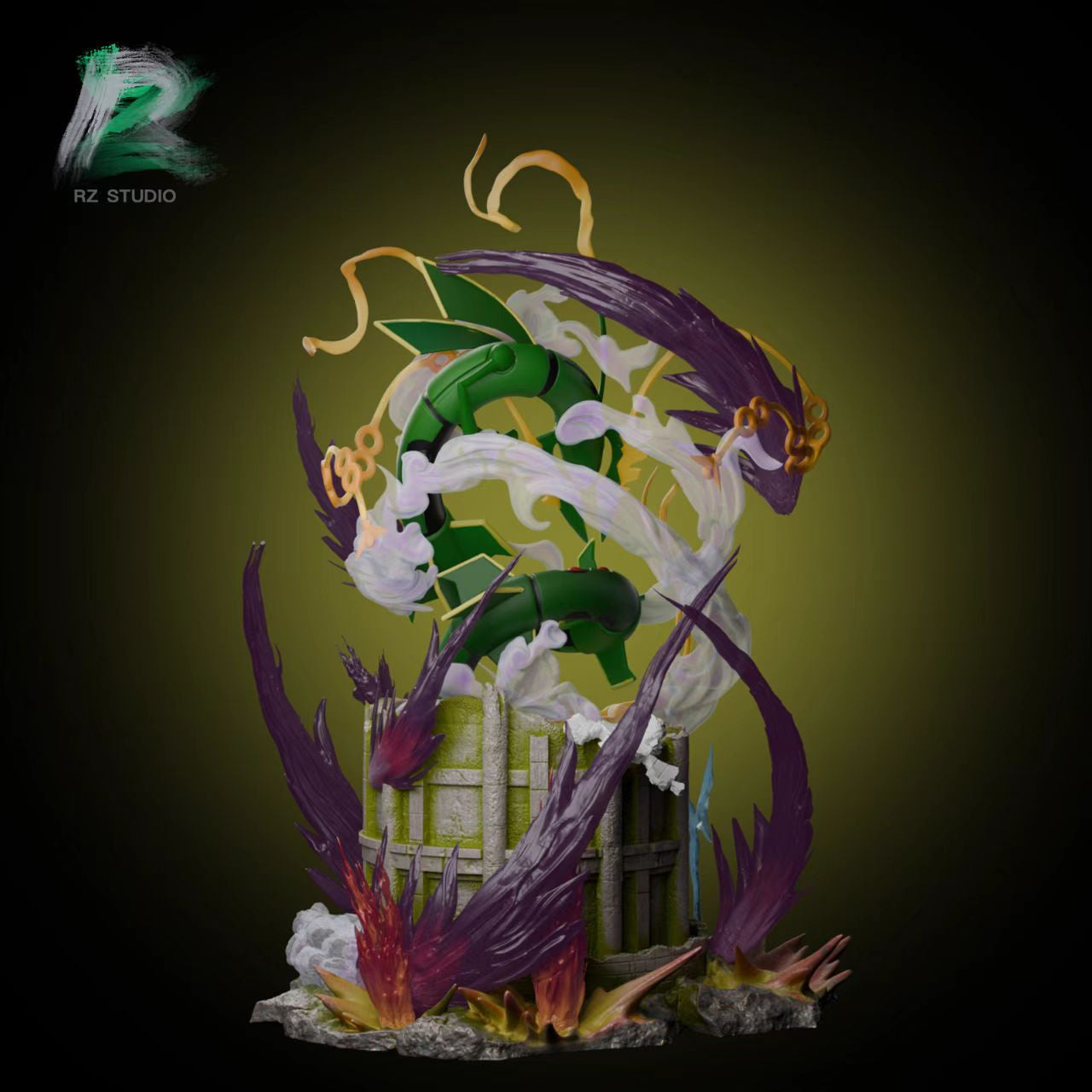Pokemon - Rayquaza | 1:6 Resin Statue | by RZ Studio