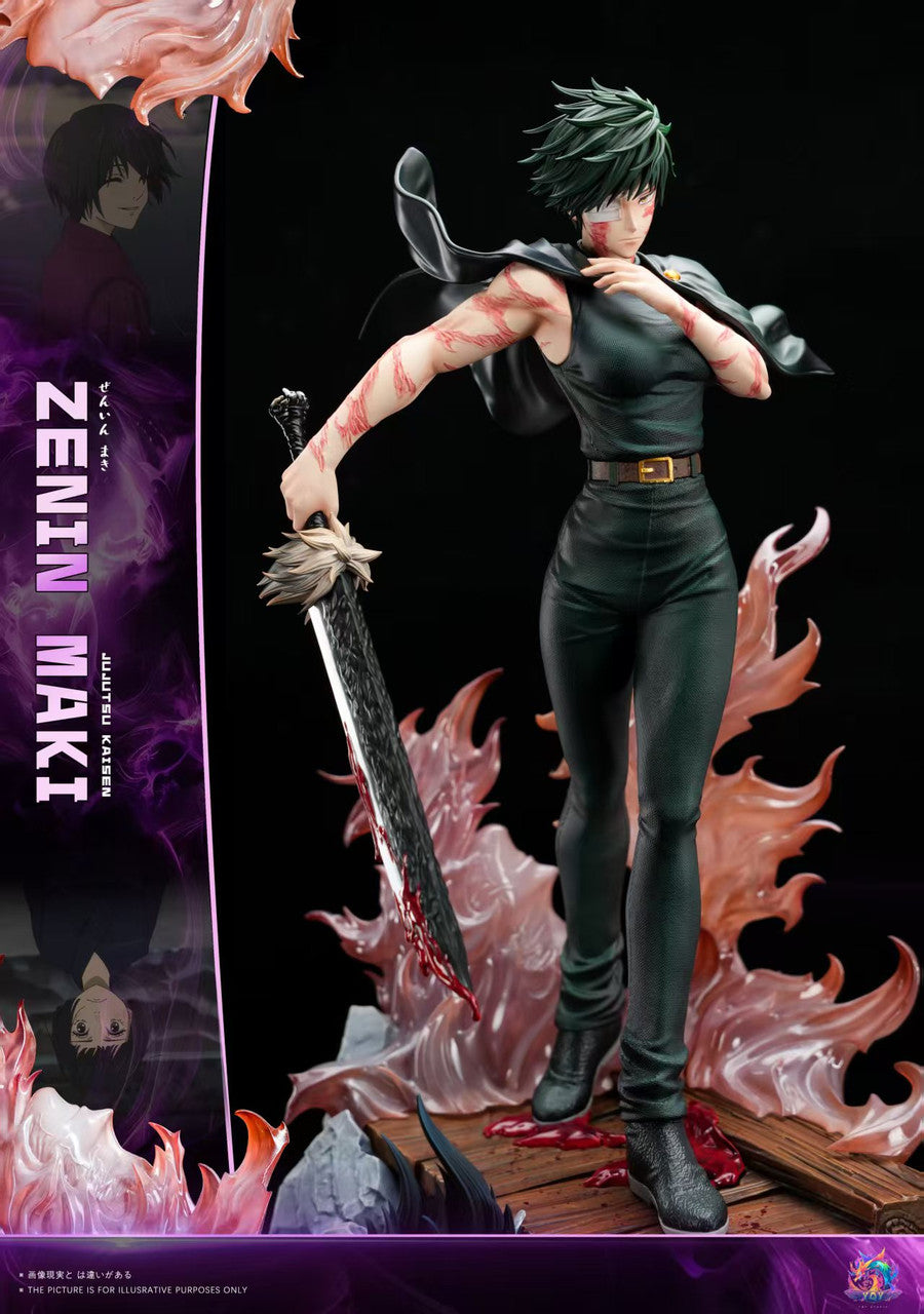 Jujutsu Kaisen - Zenin Maki‌ | Resin Statue | by YQY Studio