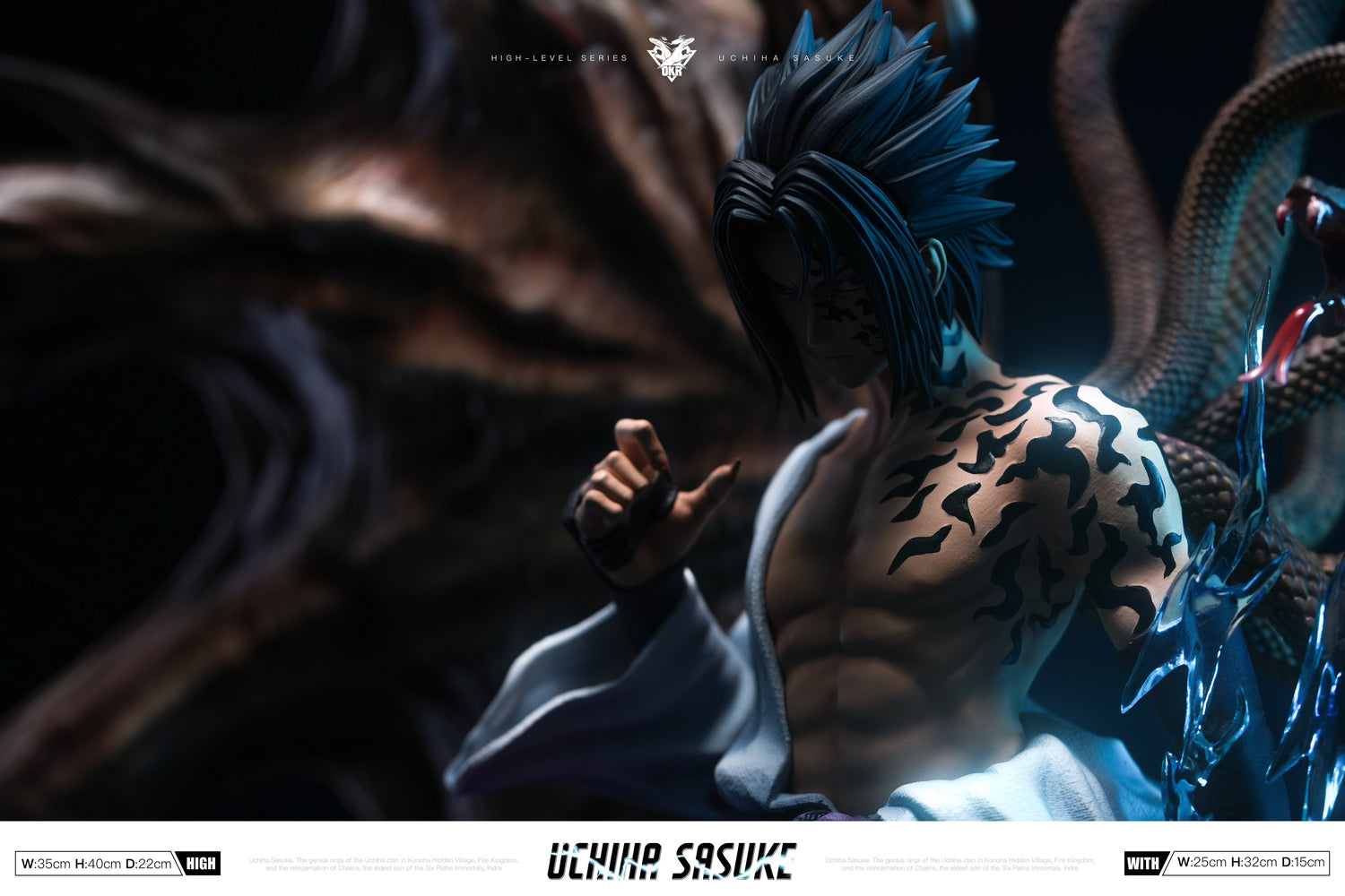 Naruto - Sasuke Uchiha | 1:6 Resin Statue | von OKR Studio