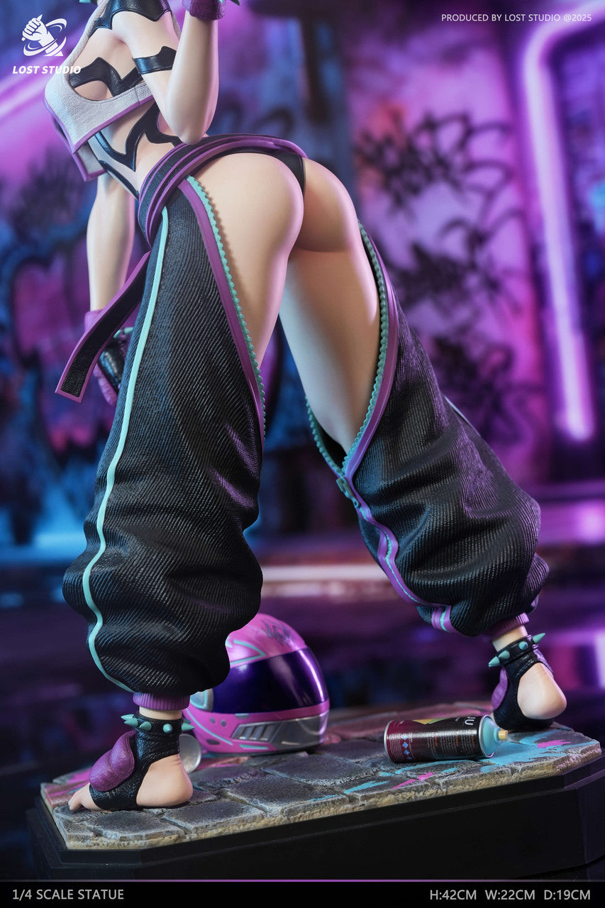 Street Fighter - Spider Girl Han Juri | 1:4 Resin Statue | by Lost