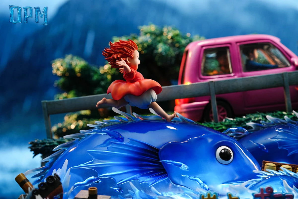 Ponyo - Desktop Ponyo on the Cliff