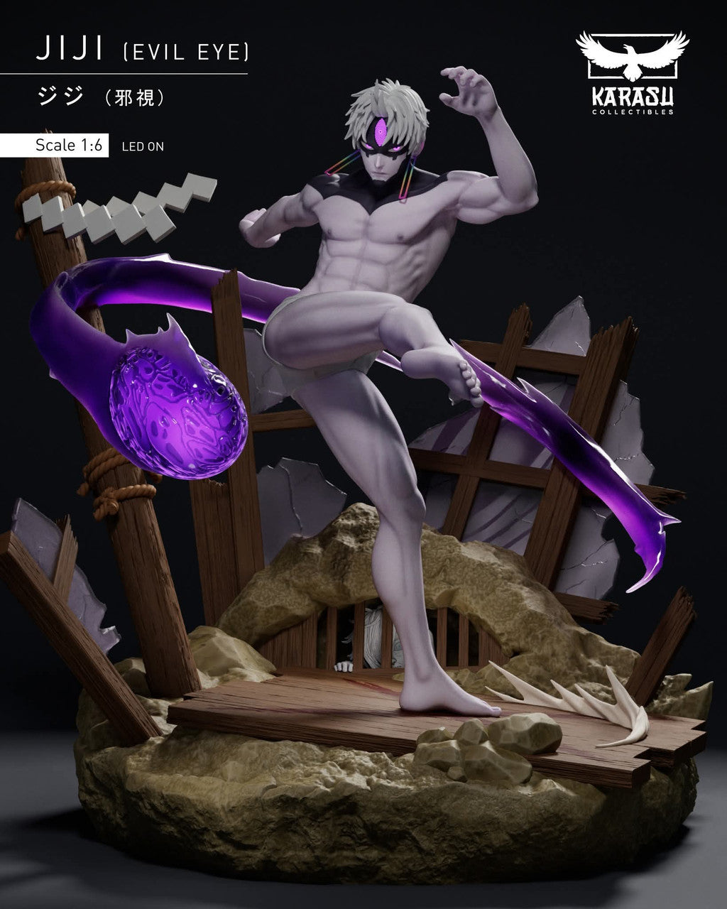 DanDaDan - JiJi Evil | Resin Statue | by Karasu Collectibles