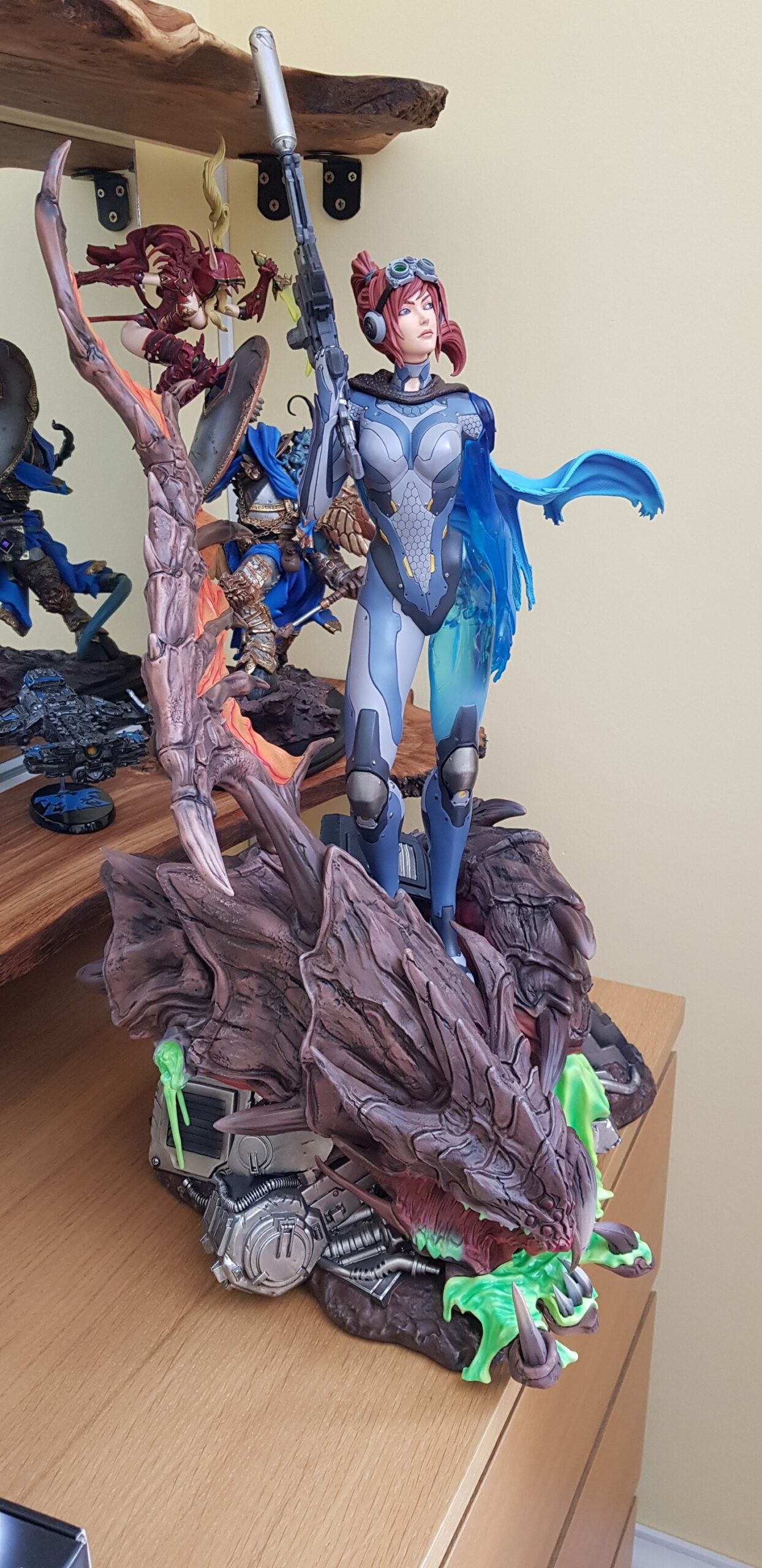 Starcraft - Sarah Kerrigan (als Ghost) | 1:4 Resin Statue | von Windseeker Studios