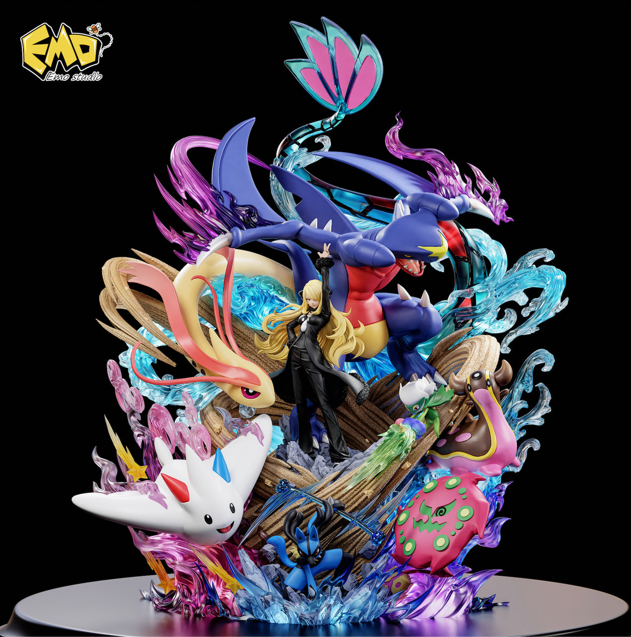 Pokemon - Cynthia | Resin Statue | by EMO Studio