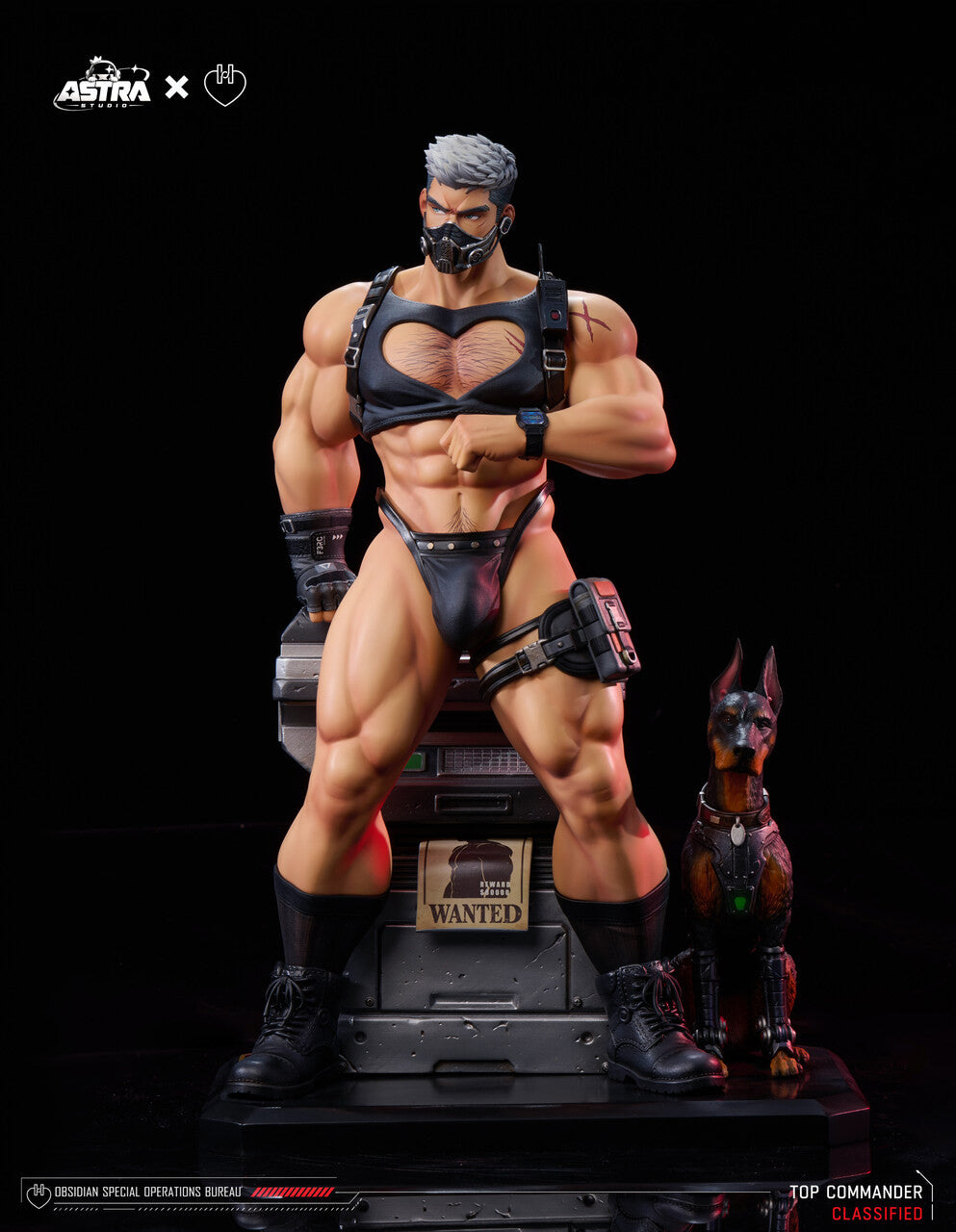 Captain Doberman Victor Aldrich | 1:6 Resin Statue | by Astra Studio