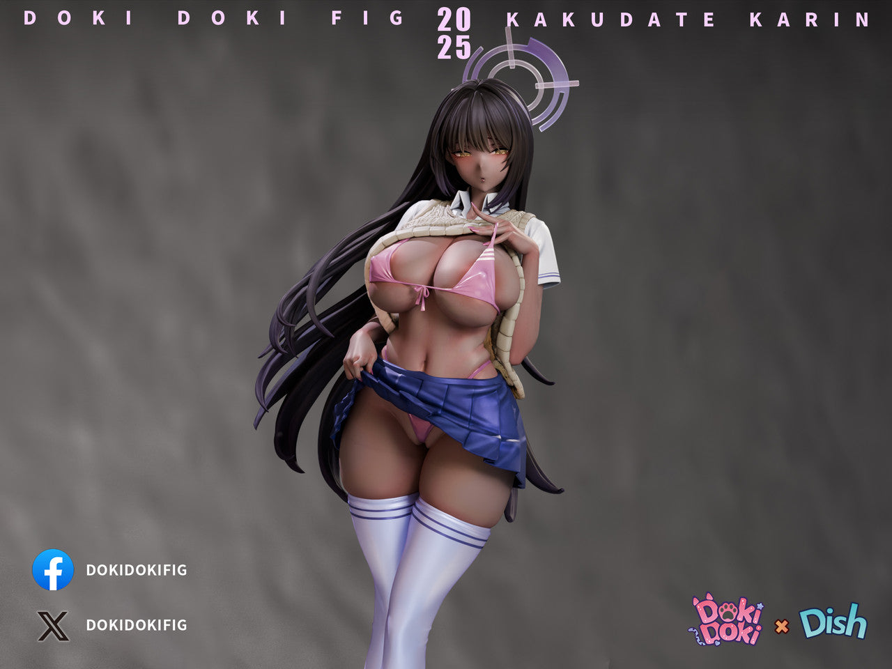 Blue Archive - Karin | 1:6 Resin Statue | by DOKI DOKI Figures