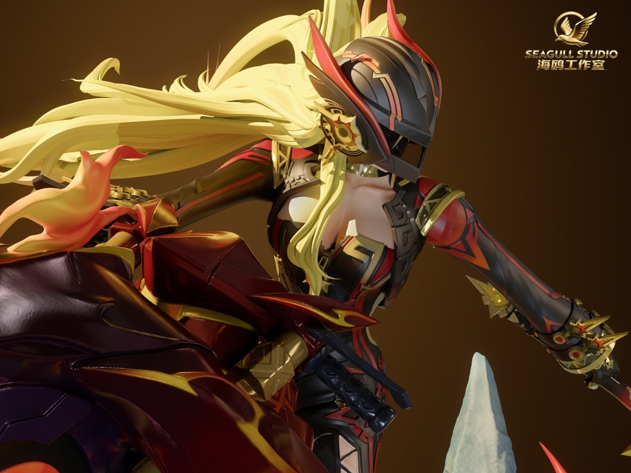 Genshin Impact - Mavuika | 1:6 Resin Statue | by Seagull Studio