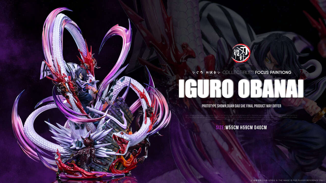 Demon Slayer - Iguro Obanai | 1:6 Resin Statue | by DDS Studio