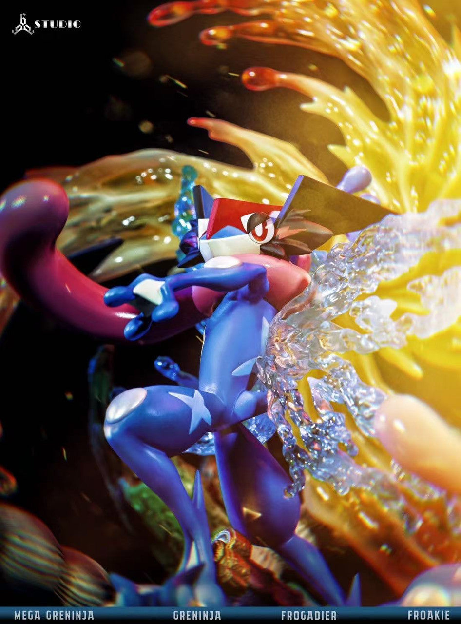 Pokemon - Pokemon Mega Greninja | Resin Statue | by 666 Studio