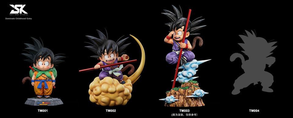 Dragon Ball - Childhood Goku | Resin Statue | by Sky End Studio
