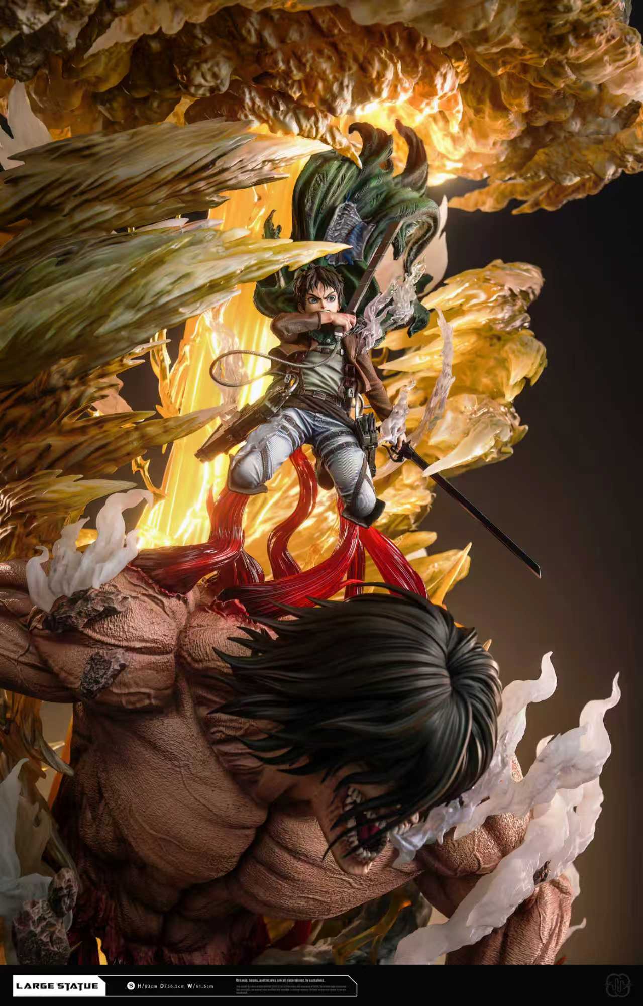 Attack on Titan - Eren Yeager 2.0 | Resin Statue | by Hertz Studio