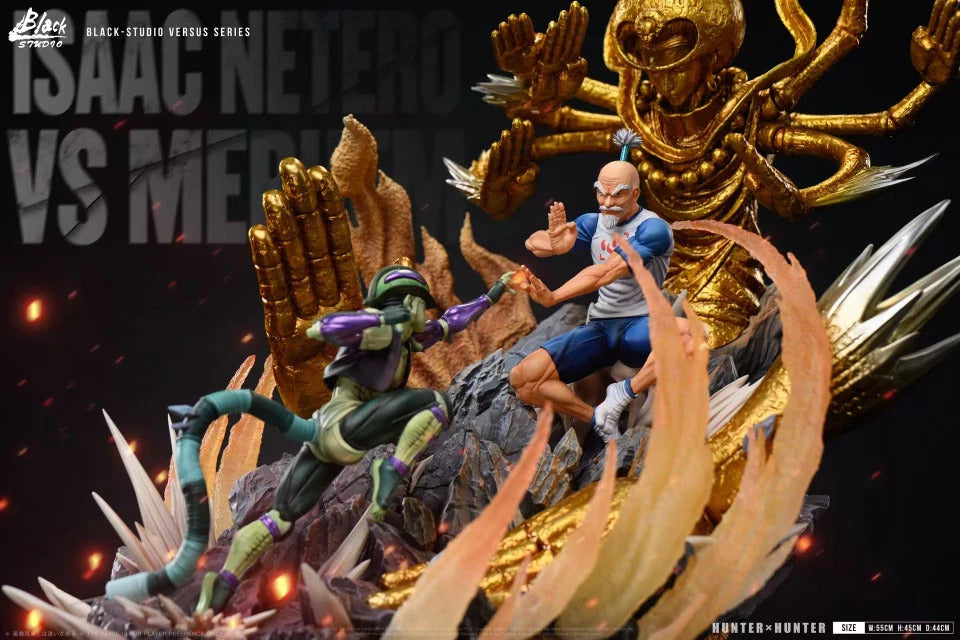 Hunter × Hunter - Isaac Netero vs Meruem