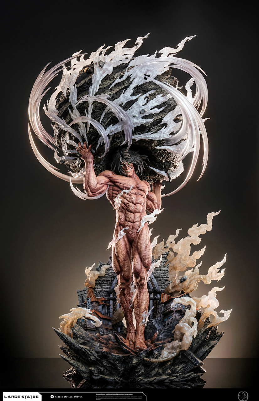 Attack on Titan - Eren Titan | Resin Statue | by Hertz Studio