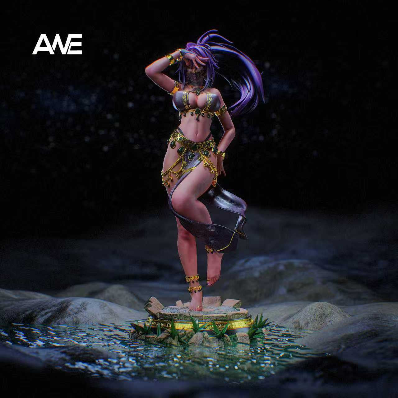 Bleach - Dancer Shihouin Yoruichi | Resin Statue | by ANE Studio