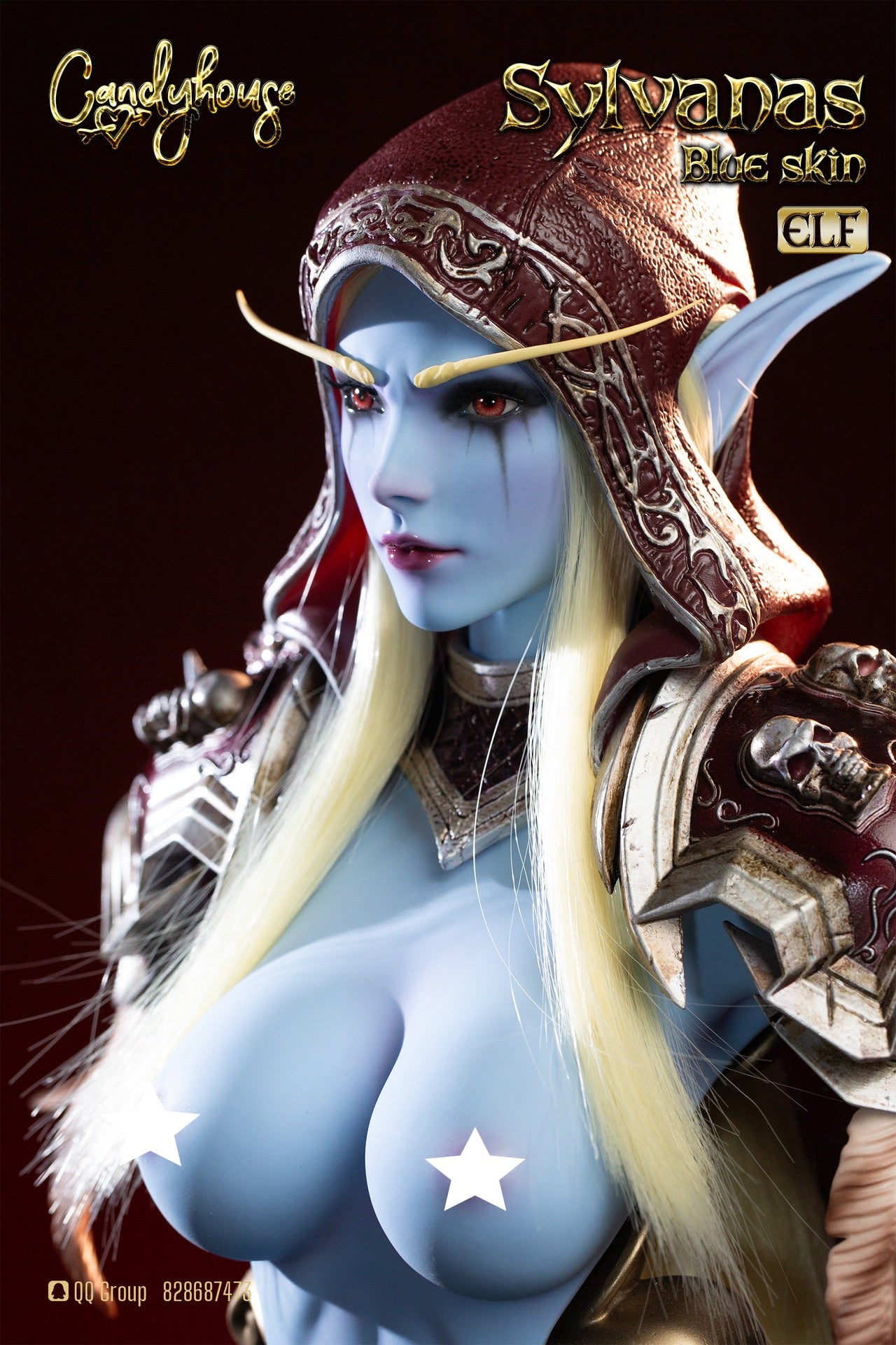 World of Warcraft - Sylvanas Windrunner | 1:3 Resin Bust | von Candyhouse Studio