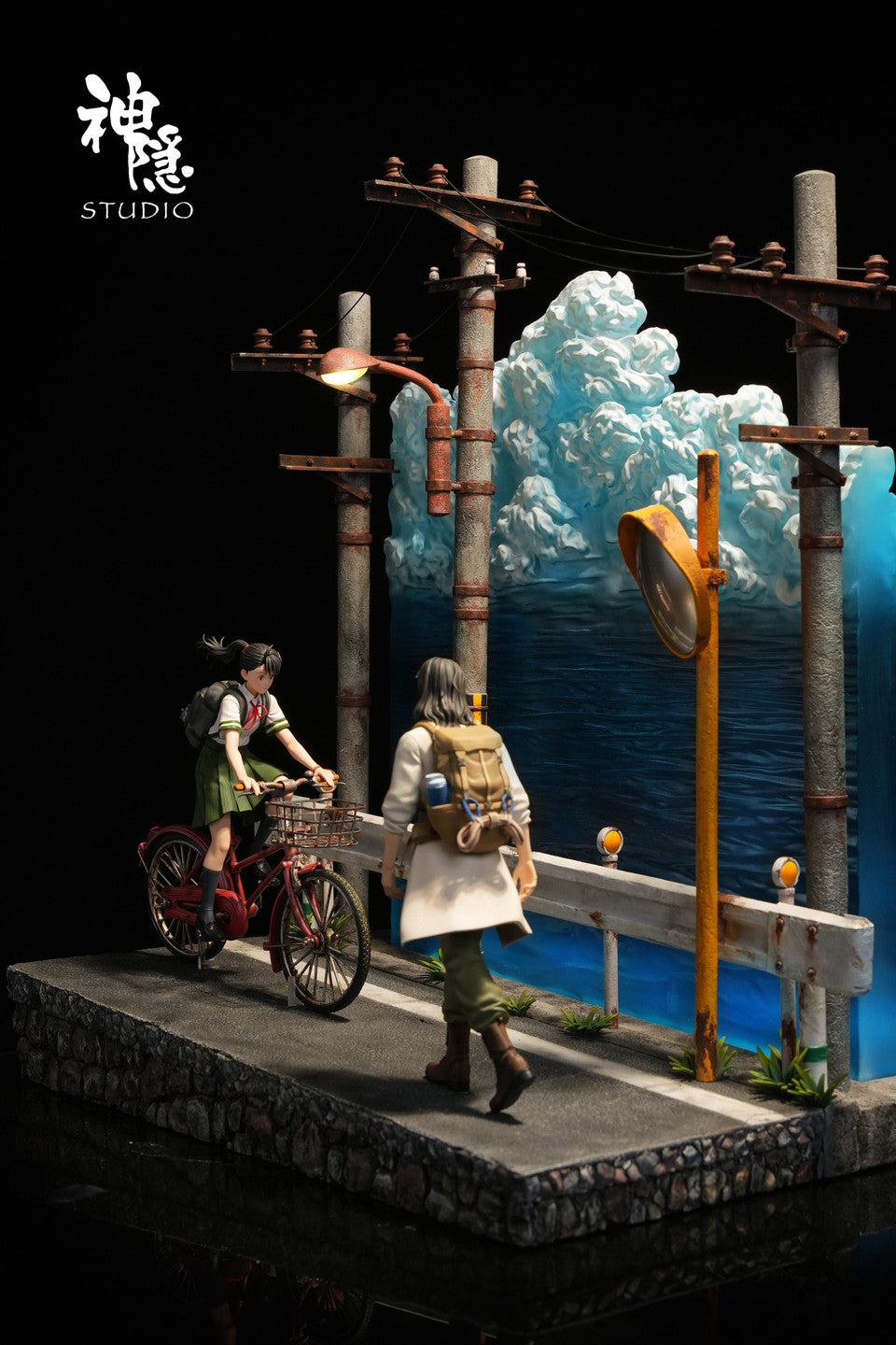 Suzume no Tojimari - Suzume & Munakata Sota | Resin Statue | by ShenYin Studio