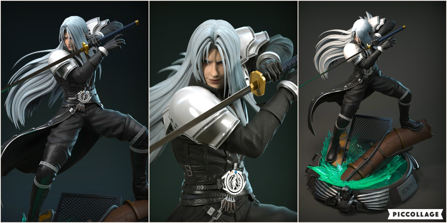 Final Fantasy - Cloud & Sephiroth | 1:4 Resin Statue | von Solar Studio