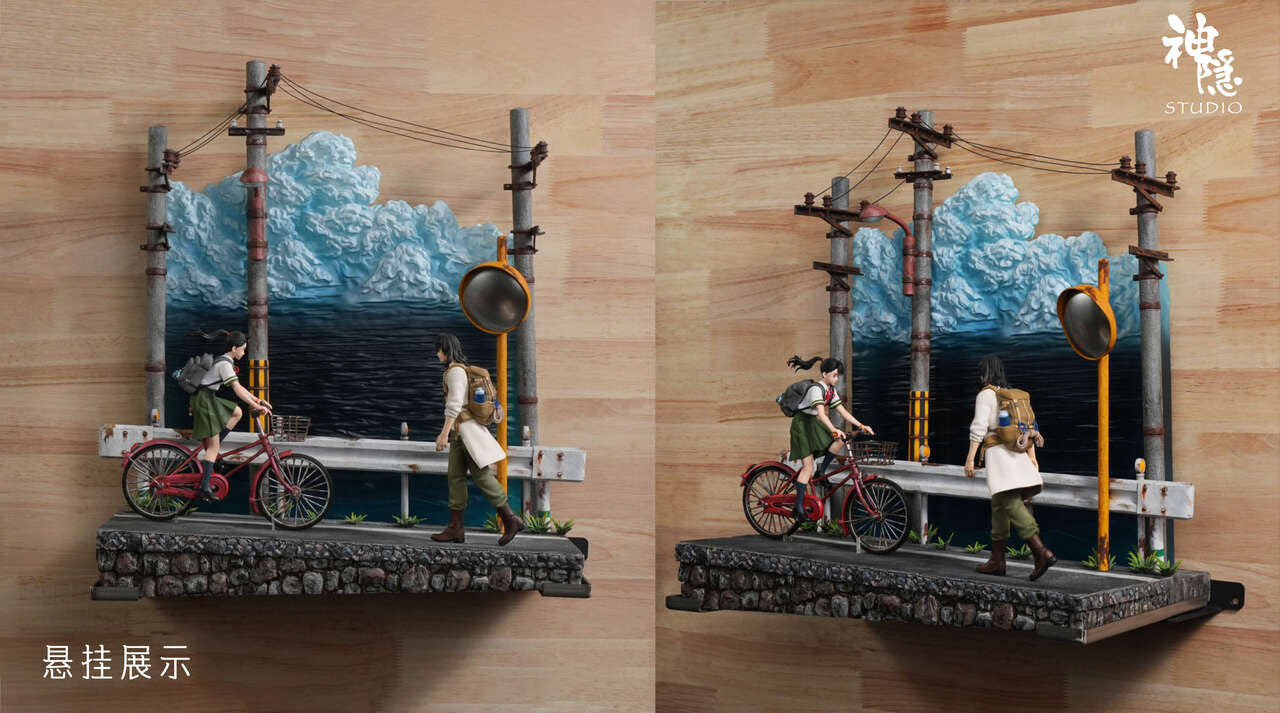 Suzume no Tojimari - Suzume & Munakata Sota | Resin Statue | by ShenYin Studio