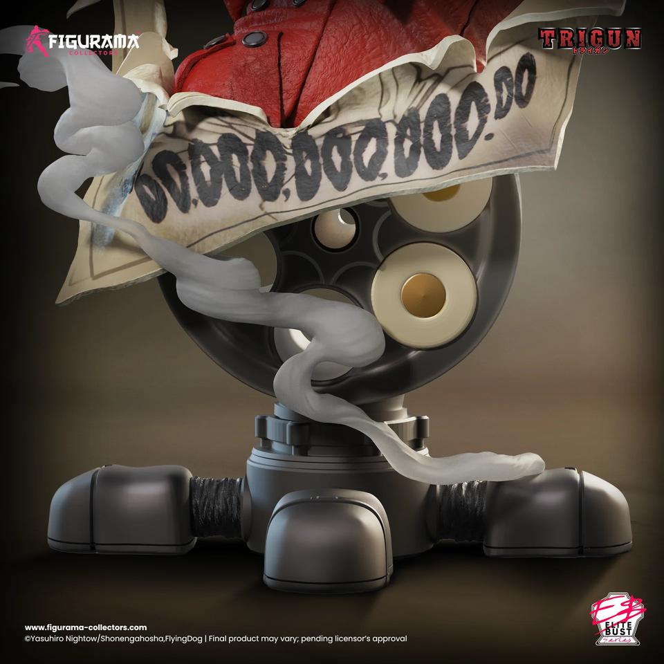 Trigun - Trigun Bust | 1:6 PVC Statue | by Figurama Studio