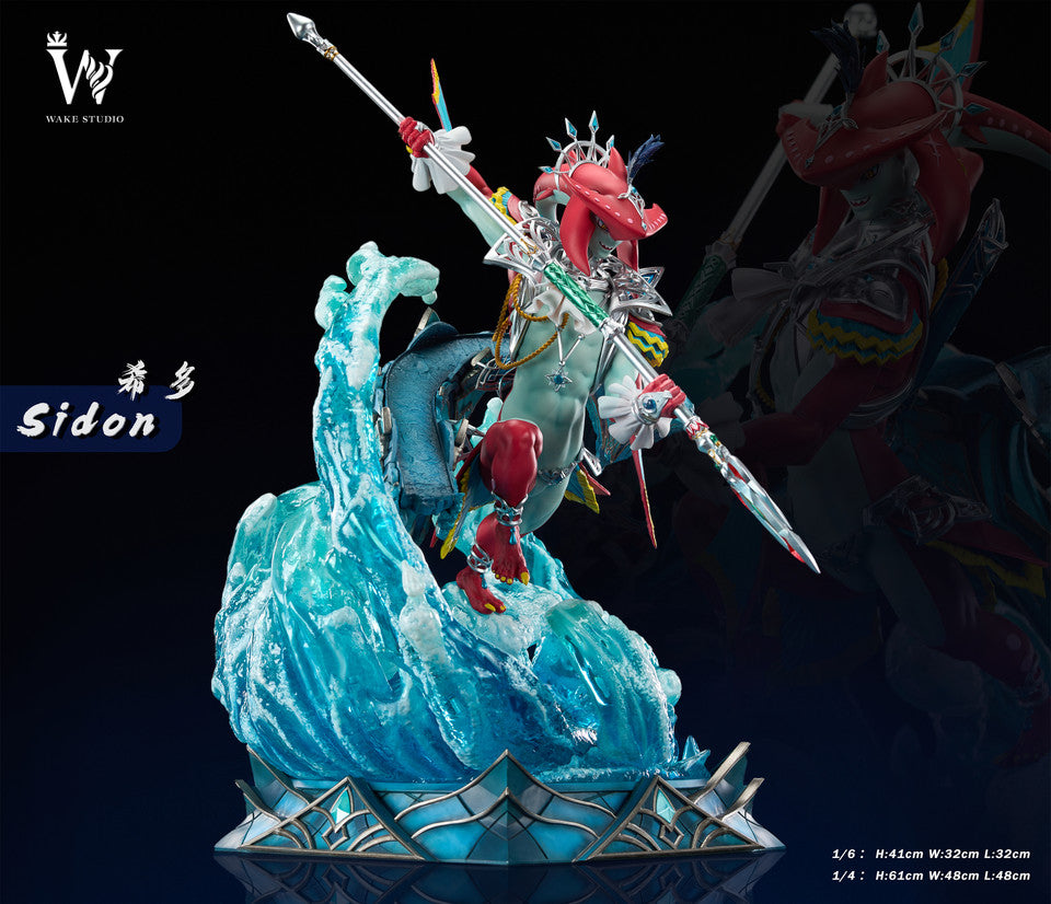 The Legend of Zelda - Sidon | 1:6/1:4 Resin Statue | by Wake Studio