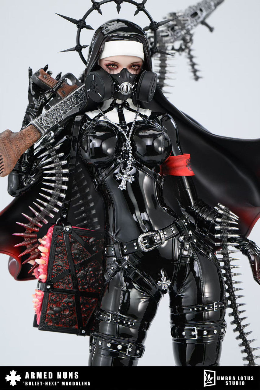 Armed Nuns Magdalena | 1:4 Resin Statue | by Umbra Lotus Studio
