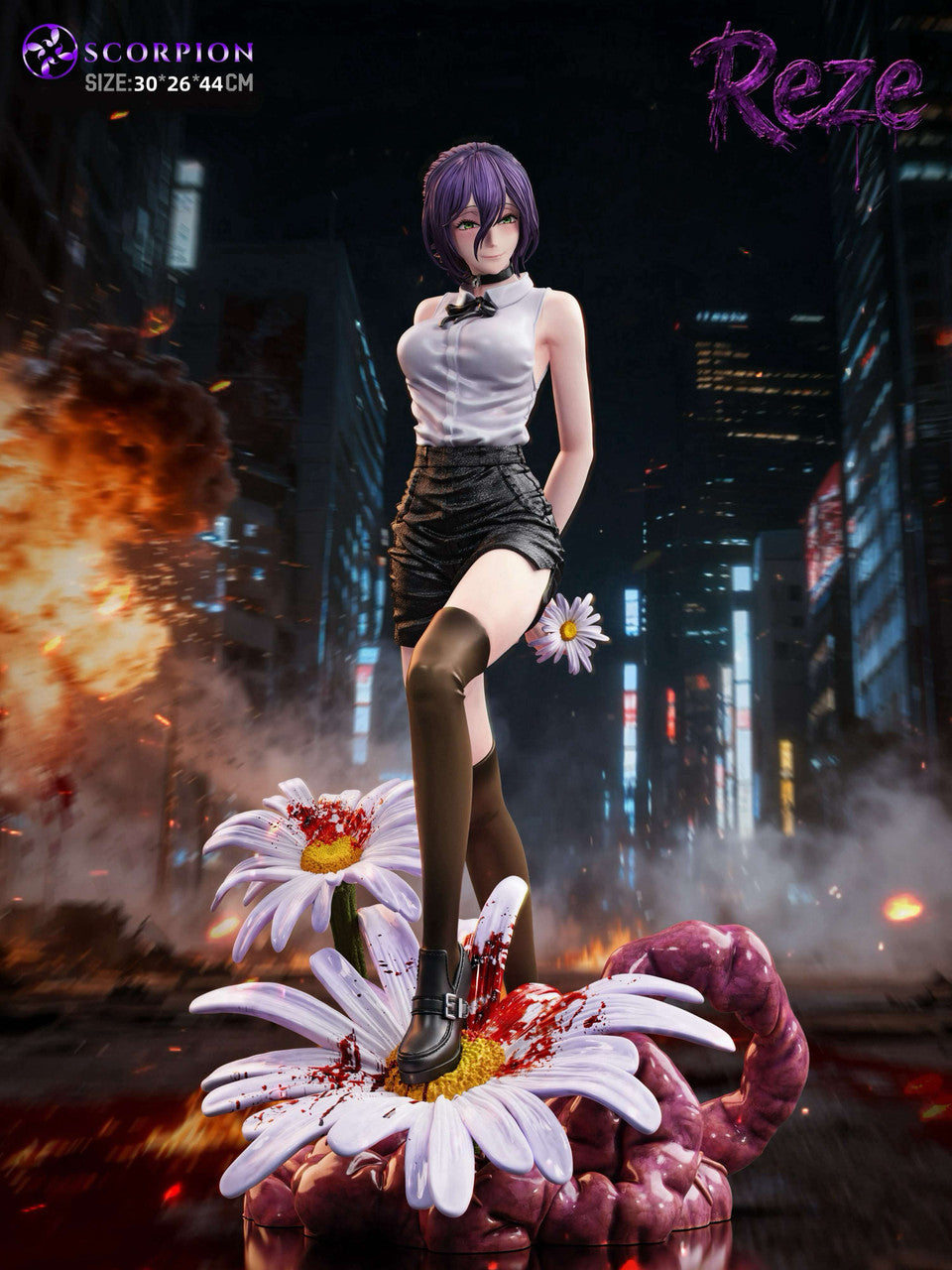 Chainsaw Man - Chainsawman Reze | 1:4 Resin Statue | by Scorpion Studio