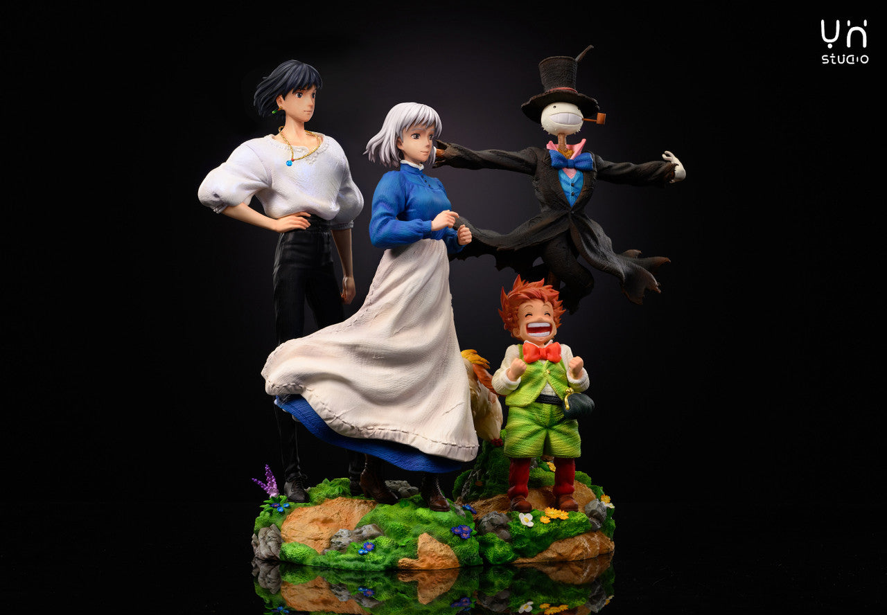 Howl’s Moving Castle - 5 Piece | Resin Statue | by YH Studio