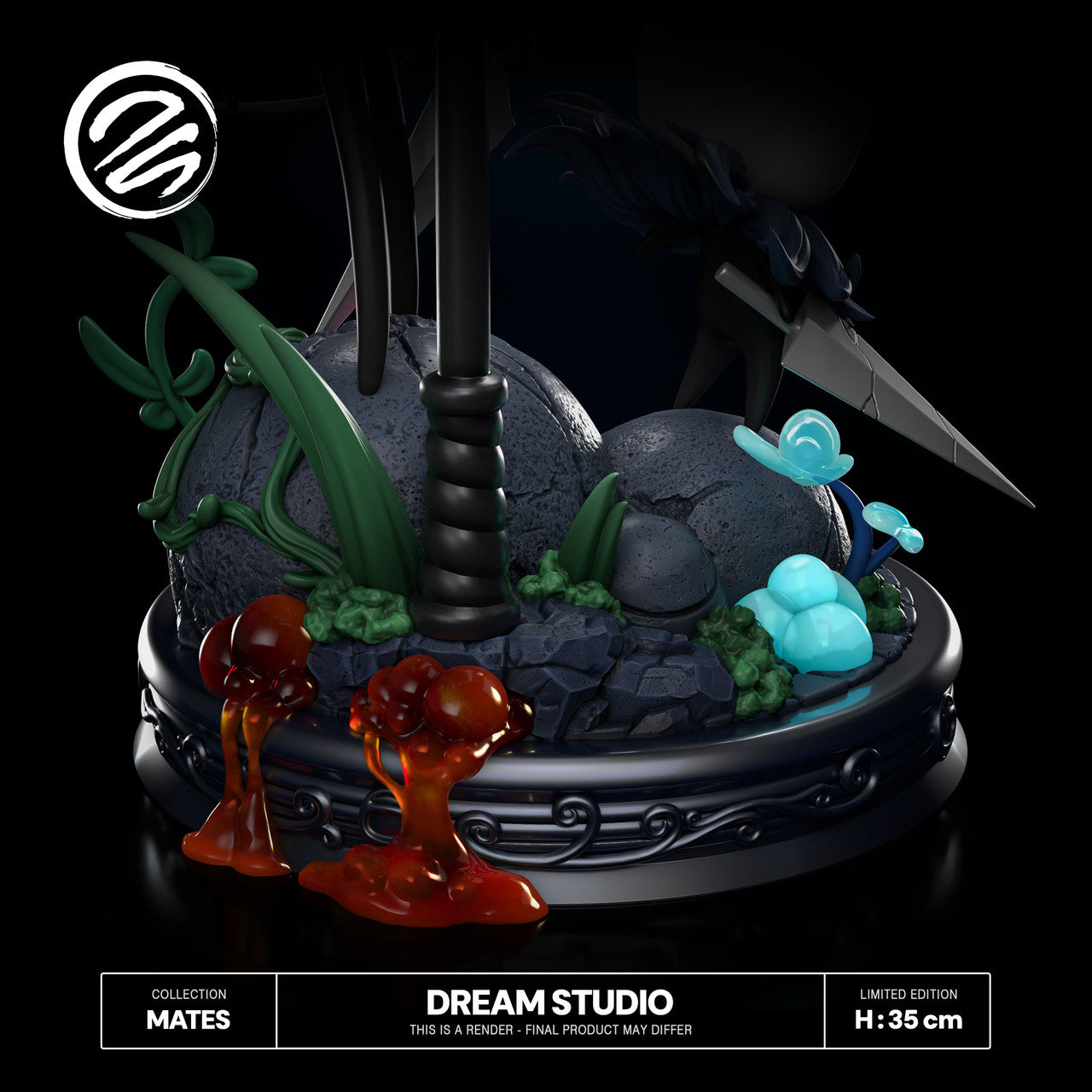 Hollow Knight - Hollow Knight and Hornet | Resin Statue | by Dream Studio