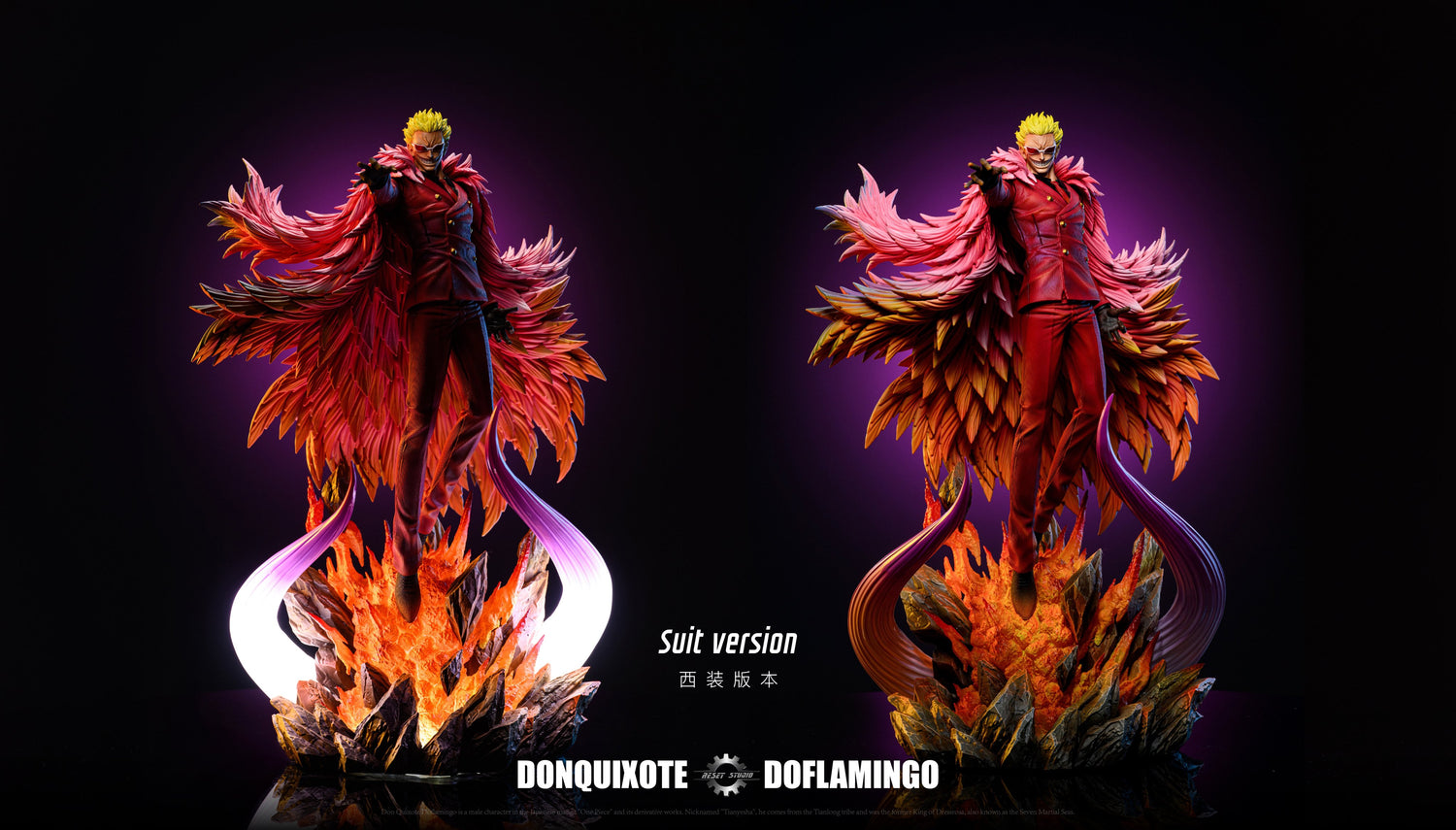 One Piece - Donquixote Doflamingo | 1:6 Resin Statue | von Reset Studio