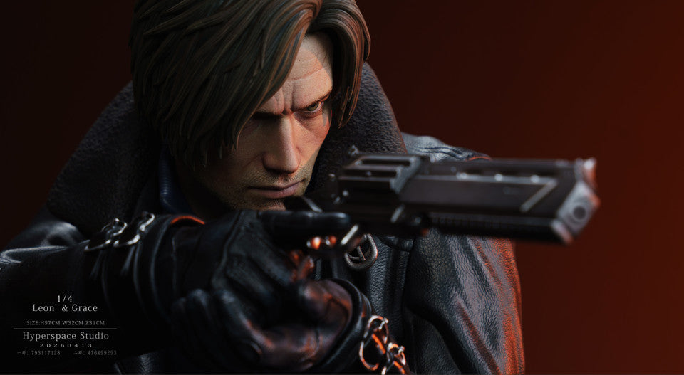 Resident Evil Requiem - Leon & Grace | 1:4 Resin Statue | by HP Studio