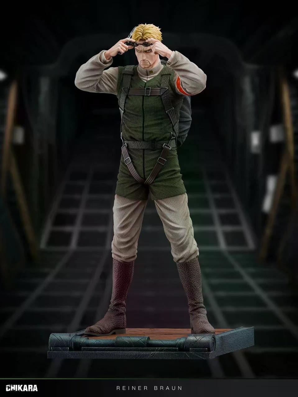 Attack on Titan - Reiner Braun Parachuting | 1:6 Resin Statue | by CHIKARA Studio
