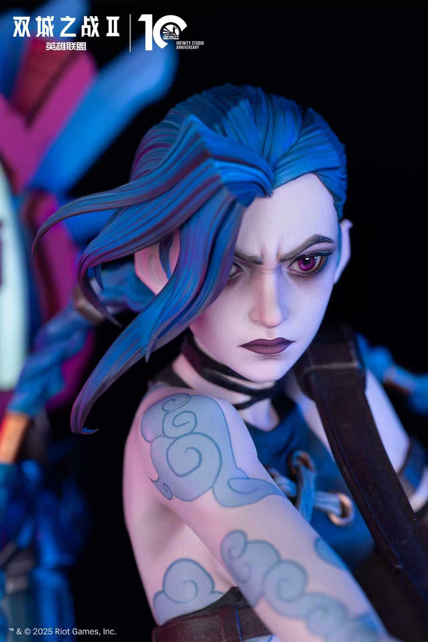 Arcane / League of Legends - Jinx | 1:4 Resin Statue | by Infinity Studio