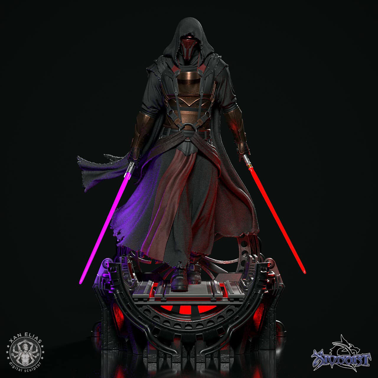 Star Wars - Revan 3.0 | 1:4 Resin Statue | von Xionart