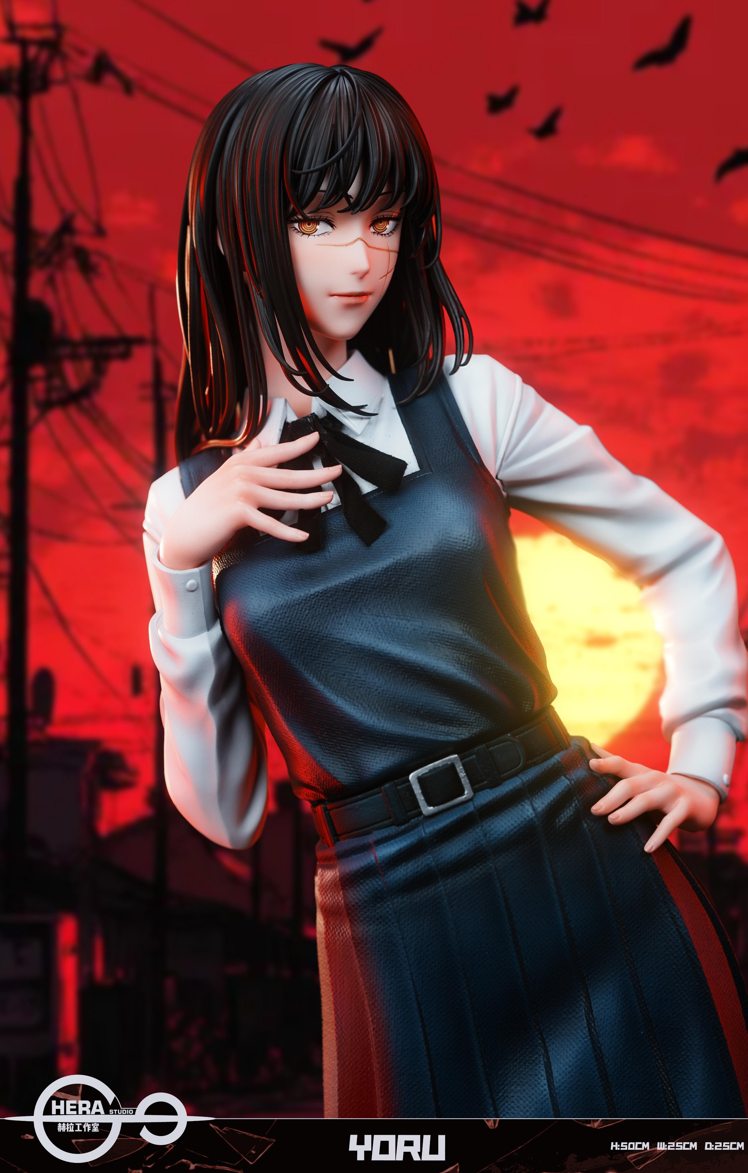 Chainsaw Man - Asa Mitaka & Yoru | 1:4 Resin Statue | von HeRa