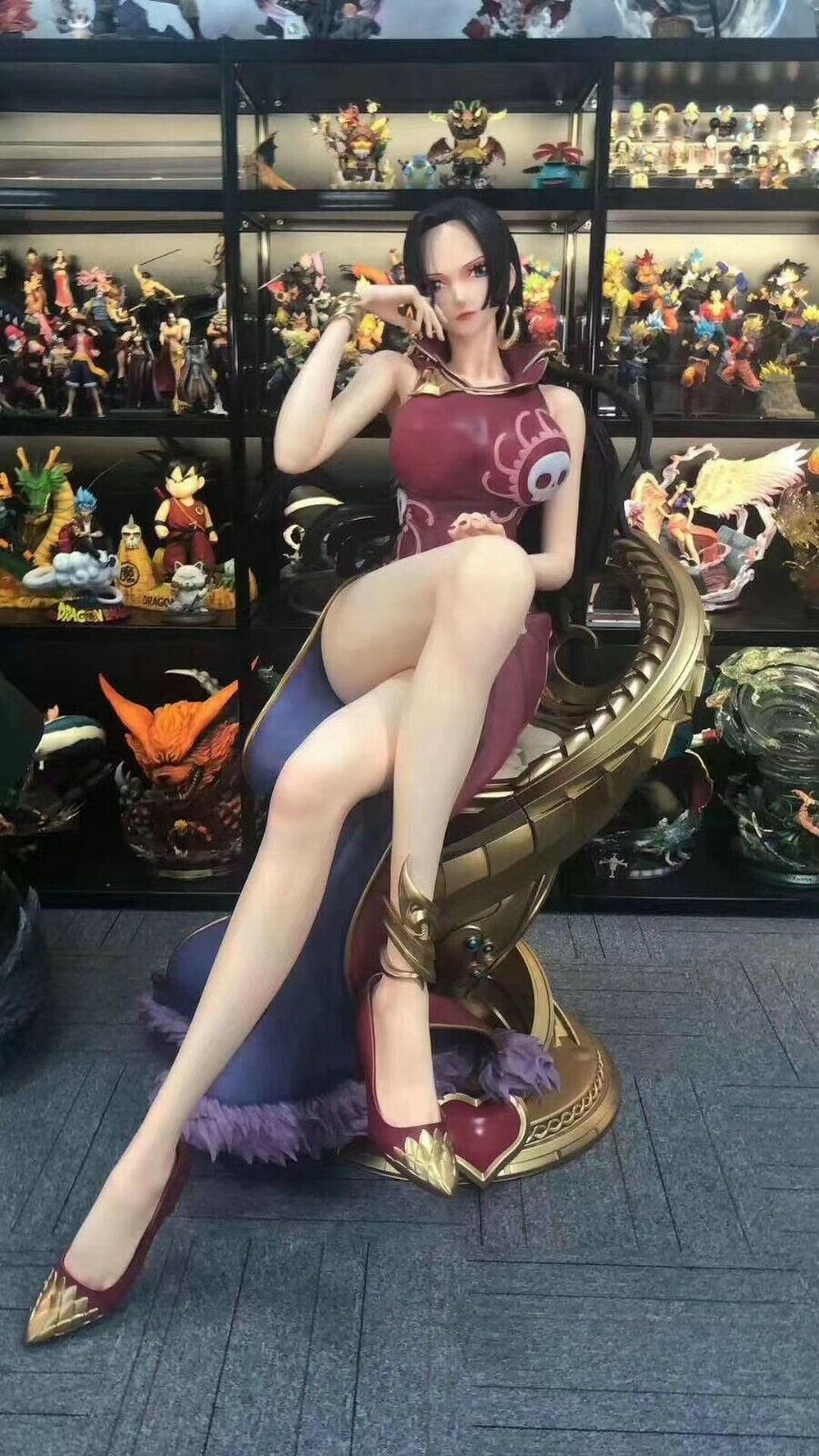 One Piece - Boa Hancock Lifesize | 1:1 Resin Statue | von Singularity Workshop