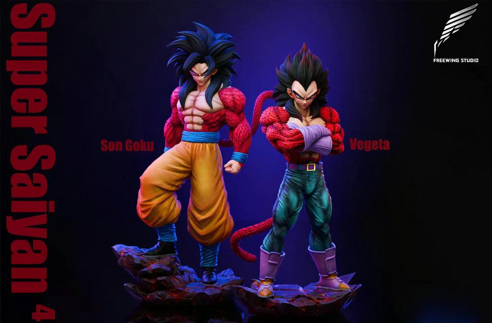 Dragon Ball - SS4 Vegeta | 1:2 Resin Statue | by Freewing Studio