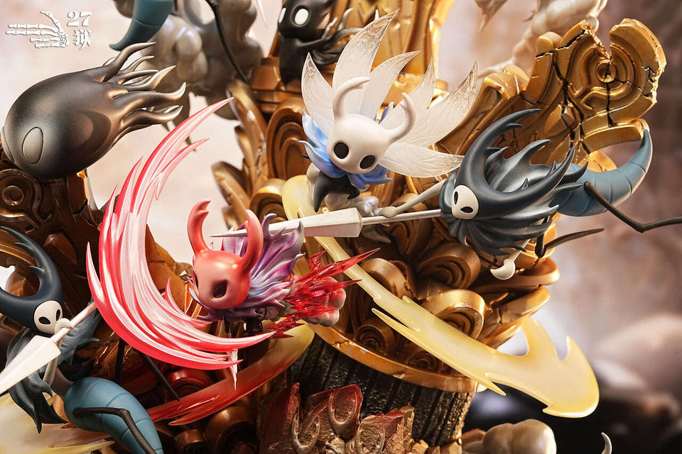 Hollow Knight - 5 anniversary Sisters of battle Diorama | Resin Statue | by 27abyss Studio