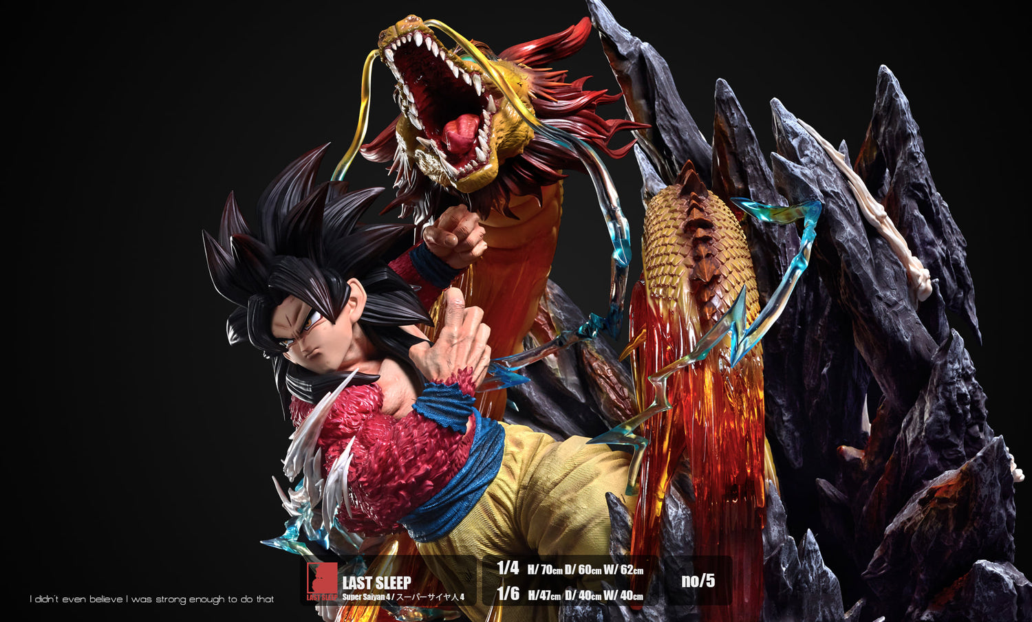 Dragon Ball Z - Son Goku SSJ4 | 1:6 Resin Statue | von Last Sleep Studios