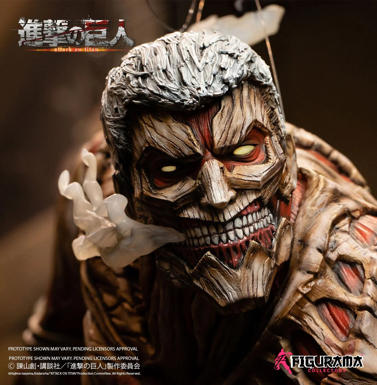 Attack on Titan - Armored vs. Attack Titan | Resin Statue | by Figurama