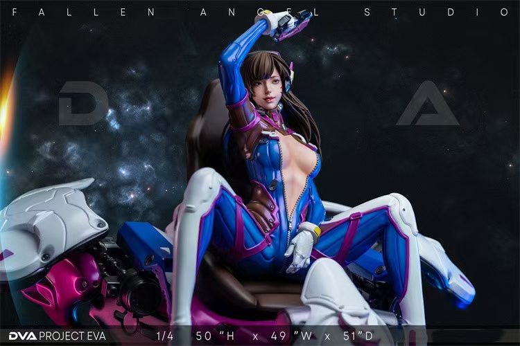 Overwatch - DVa | 1:4 Resin Statue | von Fallen Angel Studio